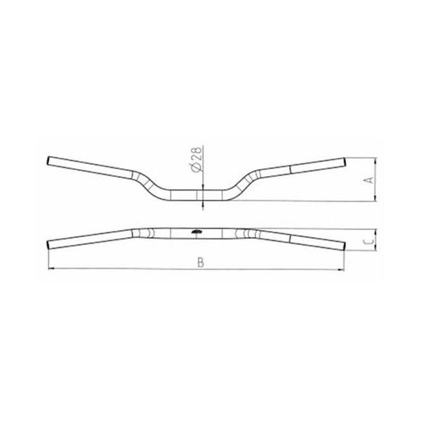 Husqvarna Renthal twinwall handlebar